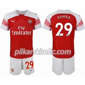 Koszulka Arsenal XHAKA 29 Dziecięca Główna 2018-2019 - Koszulki Piłkarskie